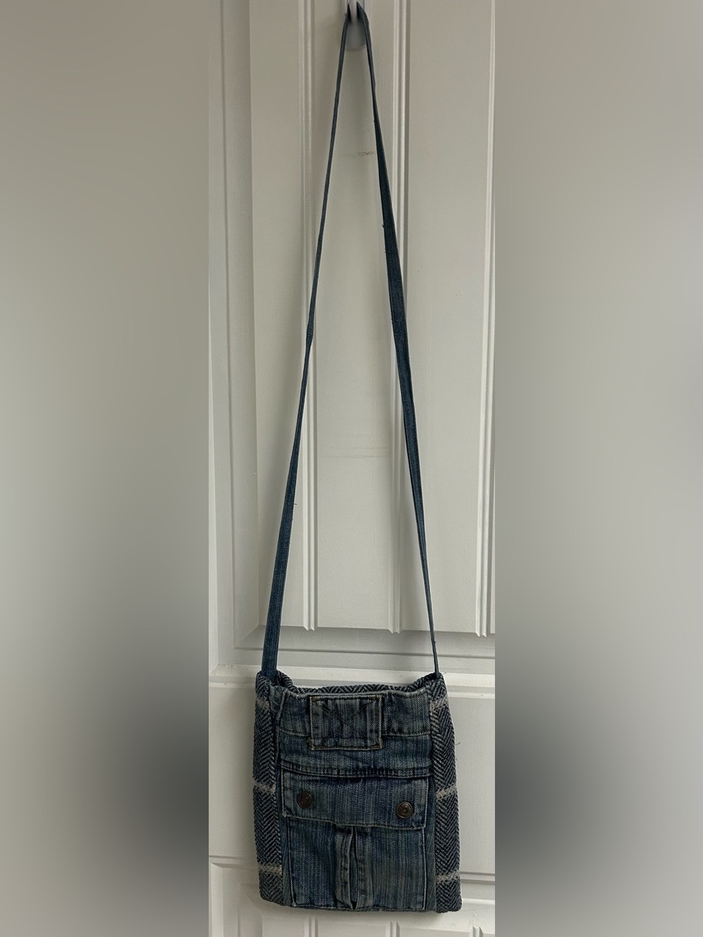 Handmade Jean pocket bag